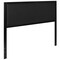 Flash Furniture Melbourne Metal Upholstered Queen Size Headboard in Black Fabric HG-HB1717-Q-BK-GG - alternate 2